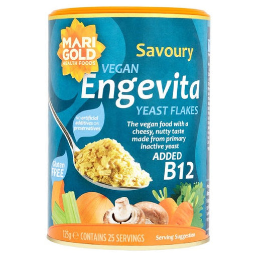 Marigold Engevita Yeast Flakes With Added B12 125g