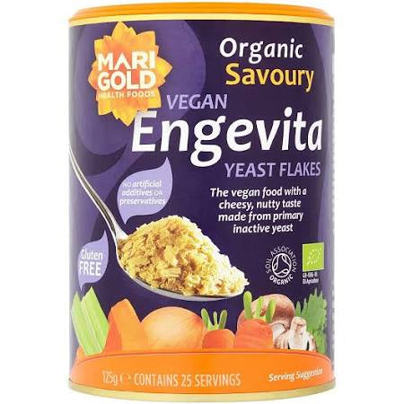 Marigold Organic Engevita Yeast Flakes 125g