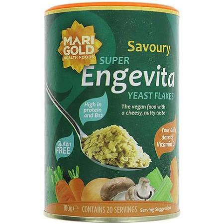 Marigold Super Engevita Nutritional Yeast Flakes with Vitamin D 100g