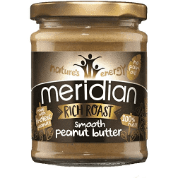 Meridian Rich Roast Smooth Peanut Butter 280g