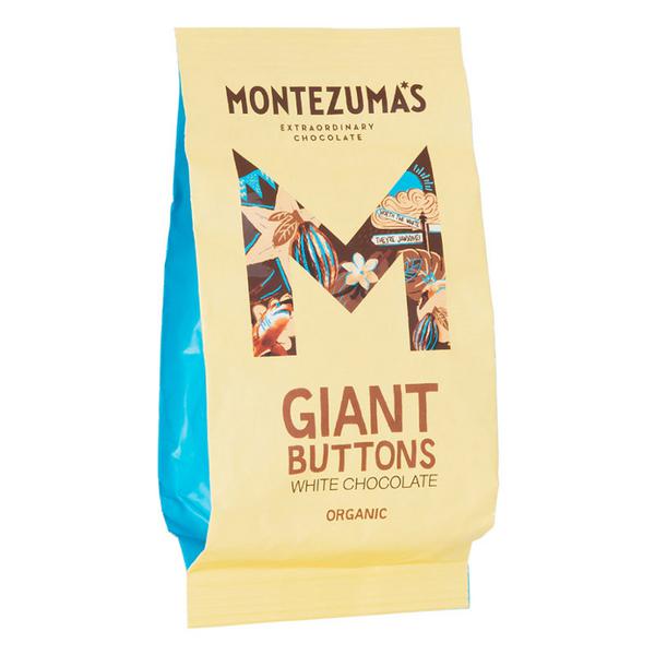 Montezuma's Organic Creamy White Giant Chocolate Buttons 180g