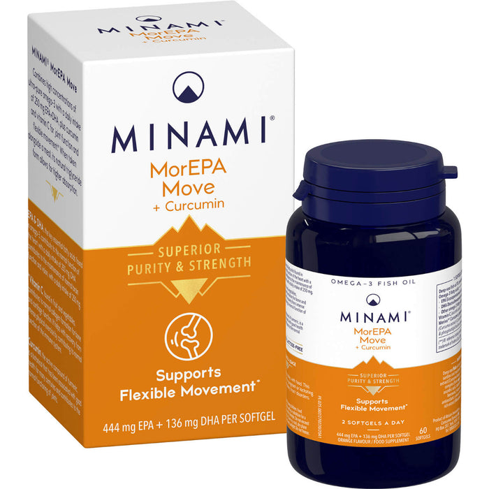Minami MorEPA Move Omega-3 Fish Oil - 60 Capsules