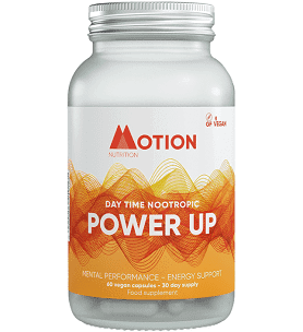 Motion Nutrition - Power Up: Day Time Nootropic 60 Caps