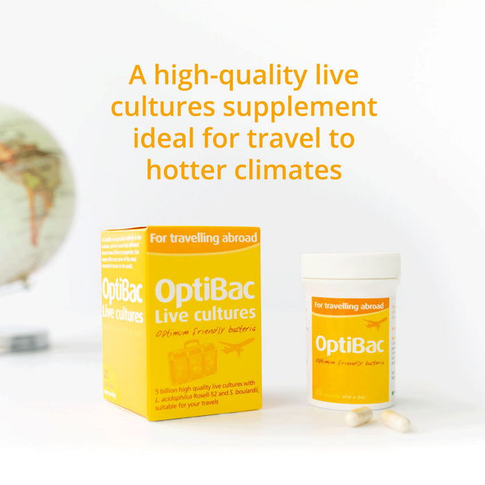 Optibac For Travelling Abroad 60 caps