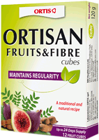 Ortis Ortisan Herbal Fruits & Fibre Cubes 12