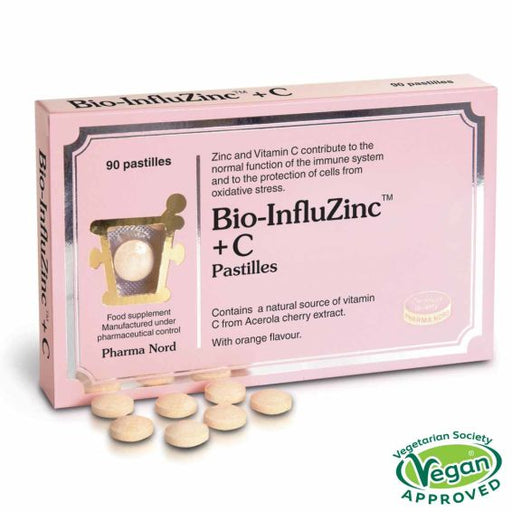 Pharma Nord Bio-InfluZinc+C 90 Pastilles