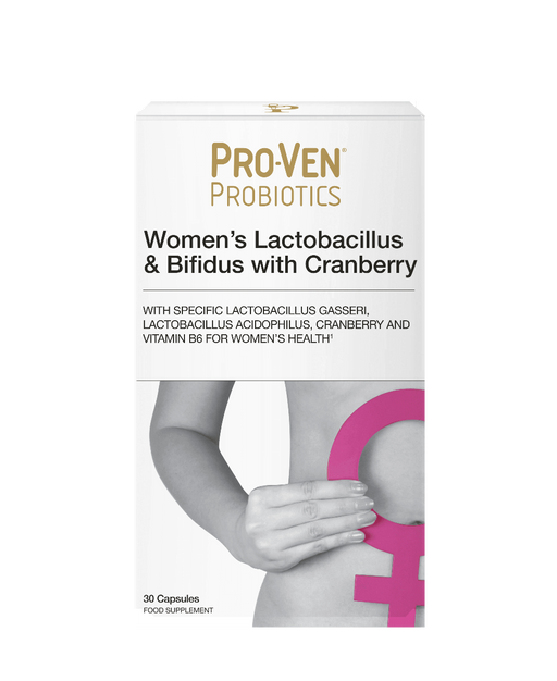 ProVen Probiotics Women's Lactobacillus, Bifidus & Cranberry 30 caps