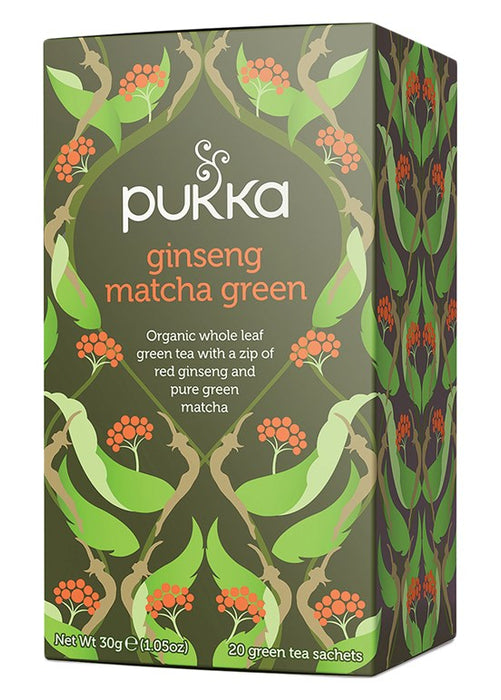 Pukka Ginseng Matcha Green Tea 20 bags