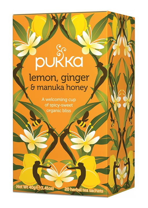Pukka Lemond Ginger & Manuka Honey Tea 20 bags
