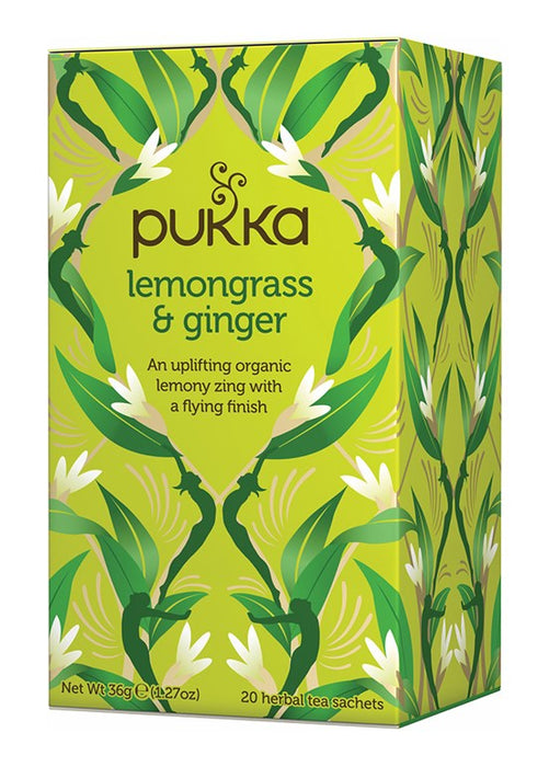 Pukka Lemongrass & Ginger Tea 20 bags