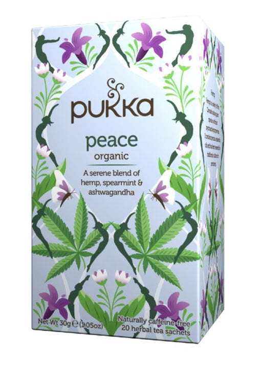 Pukka Peace Tea 20 organic herbal teabags