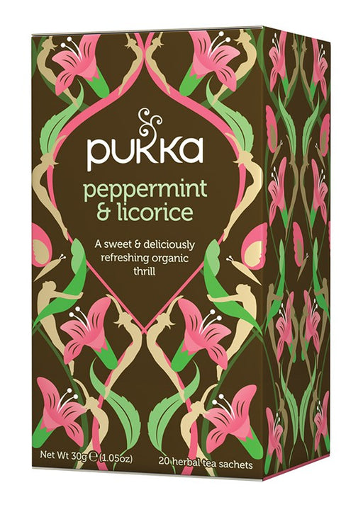 Pukka Peppermint & Licorice Tea 20 bags