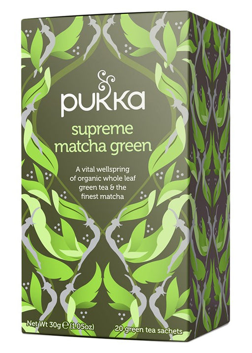 Pukka Supreme Green Matcha Tea 20 bags