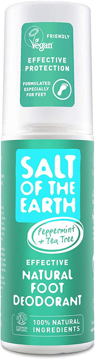 Salt of the Earth Natural Deodorant Foot Spray 100ml