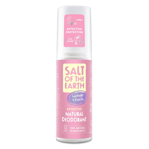 Salt of the Earth Natural Lavender & Vanilla Deodorant Spray 100ml