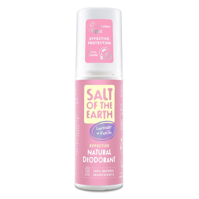 Salt of the Earth Natural Lavender & Vanilla Deodorant Spray 100ml