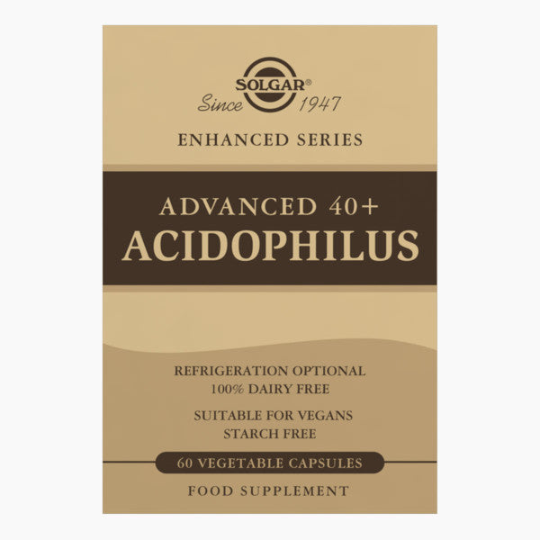 Solgar Advanced 40+ Acidophilus 60 Vcaps