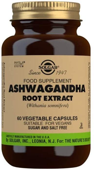 Solgar Ashwagandha Root Extract 60 Vcaps
