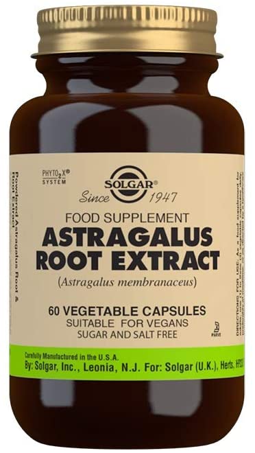 Solgar Astragalus Root Extract 60 Vcaps