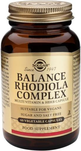 Solgar Balance Rhodiola Complex 60 Vcaps
