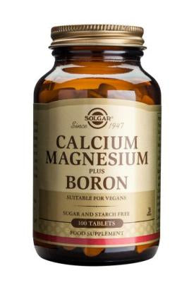 Solgar Calcium Magnesium plus Boron 100 tabs
