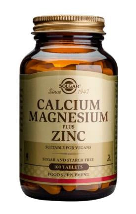 Solgar Calcium Magnesium plus Zinc 250 tabs
