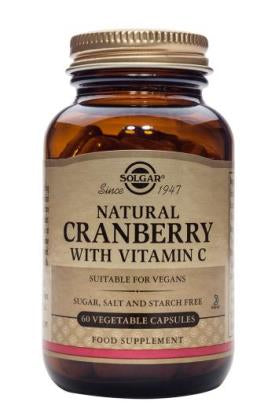 Solgar Cranberry plus Vitamin C 60 Vcaps