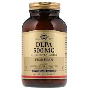 Solgar DLPA DL-Phenylalanine 500mg 50 Vcaps