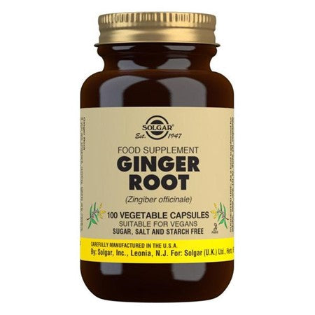 Solgar Ginger Root 100 Vcaps