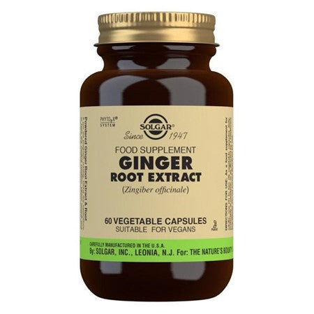 Solgar Ginger Root Extract 60 Vcaps
