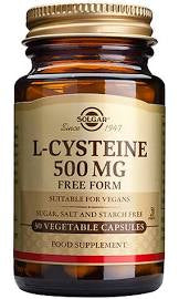 Solgar L-Cysteine 500mg 30 Vcaps