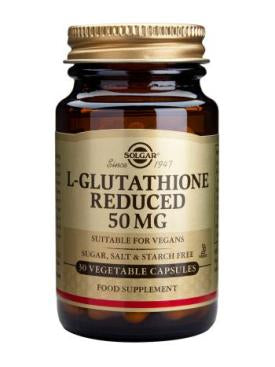 Solgar L-Glutathione Reduced 50mg 30 Vcaps
