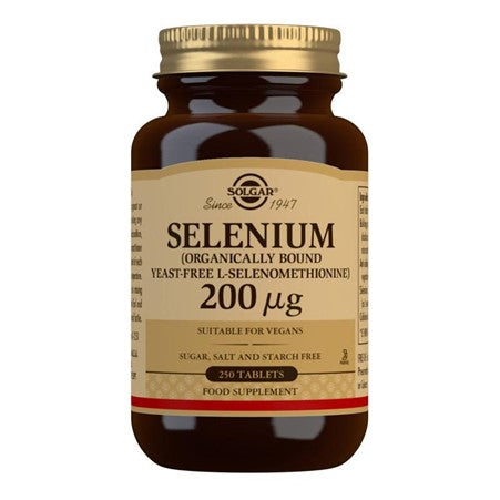 Solgar Selenium 200ug (Yeast Free) 250 tabs