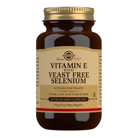 Solgar Vitamin E with Selenium 50 Vcaps