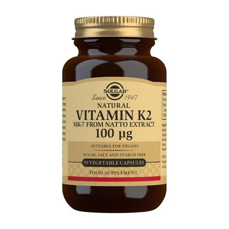 Solgar Vitamin K2 100ug 50 VCaps