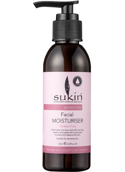 Sukin Facial Moisturiser Sensitive 125ml