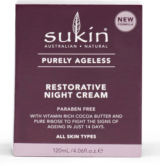 Sukin Restorative Night Cream Purely Ageless 120ml