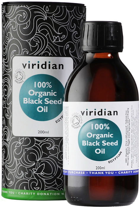 Viridian Black Seed Oil - Organic 200ml