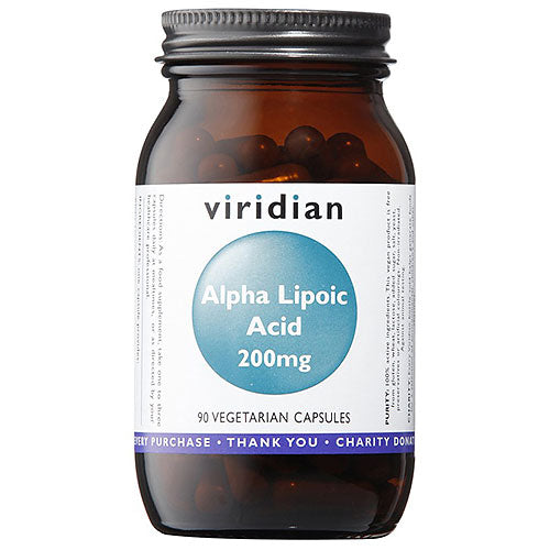 Viridian Alpha Lipoic Acid 200mg 90 caps
