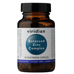 Viridian Balanced Zinc Complex 30 Vcaps