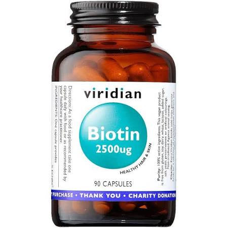 Viridian Biotin 2500ug 90 caps