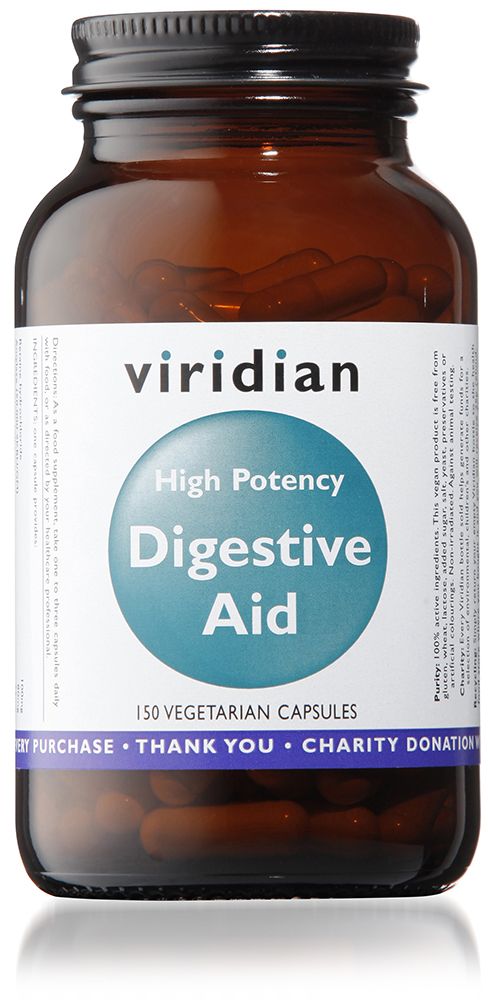 Viridian High Potency Digestive Aid - 150 Vegicaps