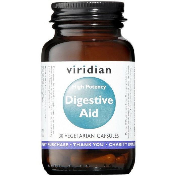 Viridian High Potency Digestive Aid 30 caps