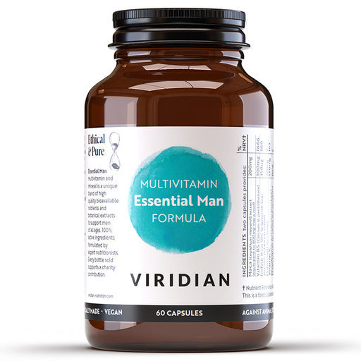 Viridian Essential Man Multi Vitamin Formula 60 caps