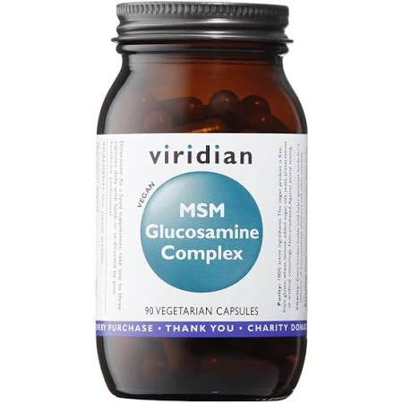 Viridian Glucosamine with MSM 90 Vcaps