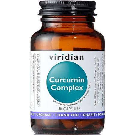 Viridian High Potency Curcumin Complex 30 Vcaps