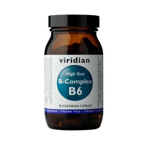 Viridian High Six Vitamin B6 with B Complex 90 caps