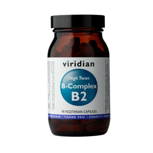 Viridian High Two Vitamin B2 with B Complex 90 caps
