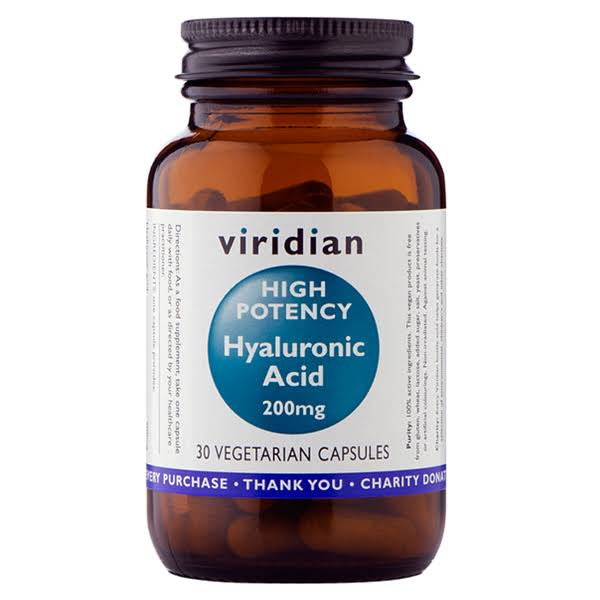 Viridian Hyaluronic Acid 200mg 30 Vcaps