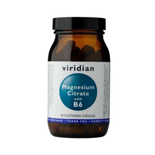Viridian Magnesium Citrate with Vitamin B6 90 caps